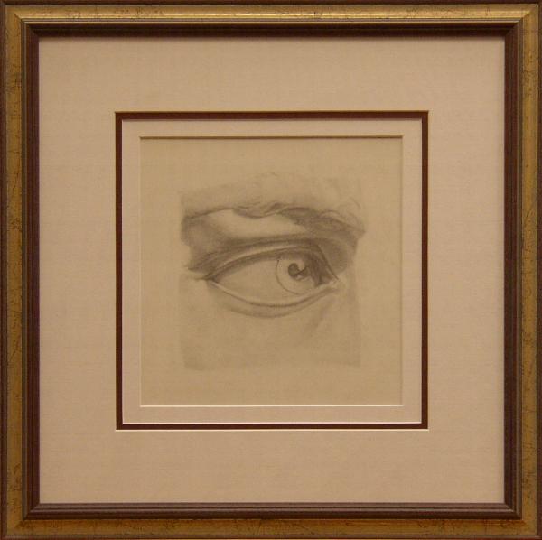Study of Eye by Artist Unknown